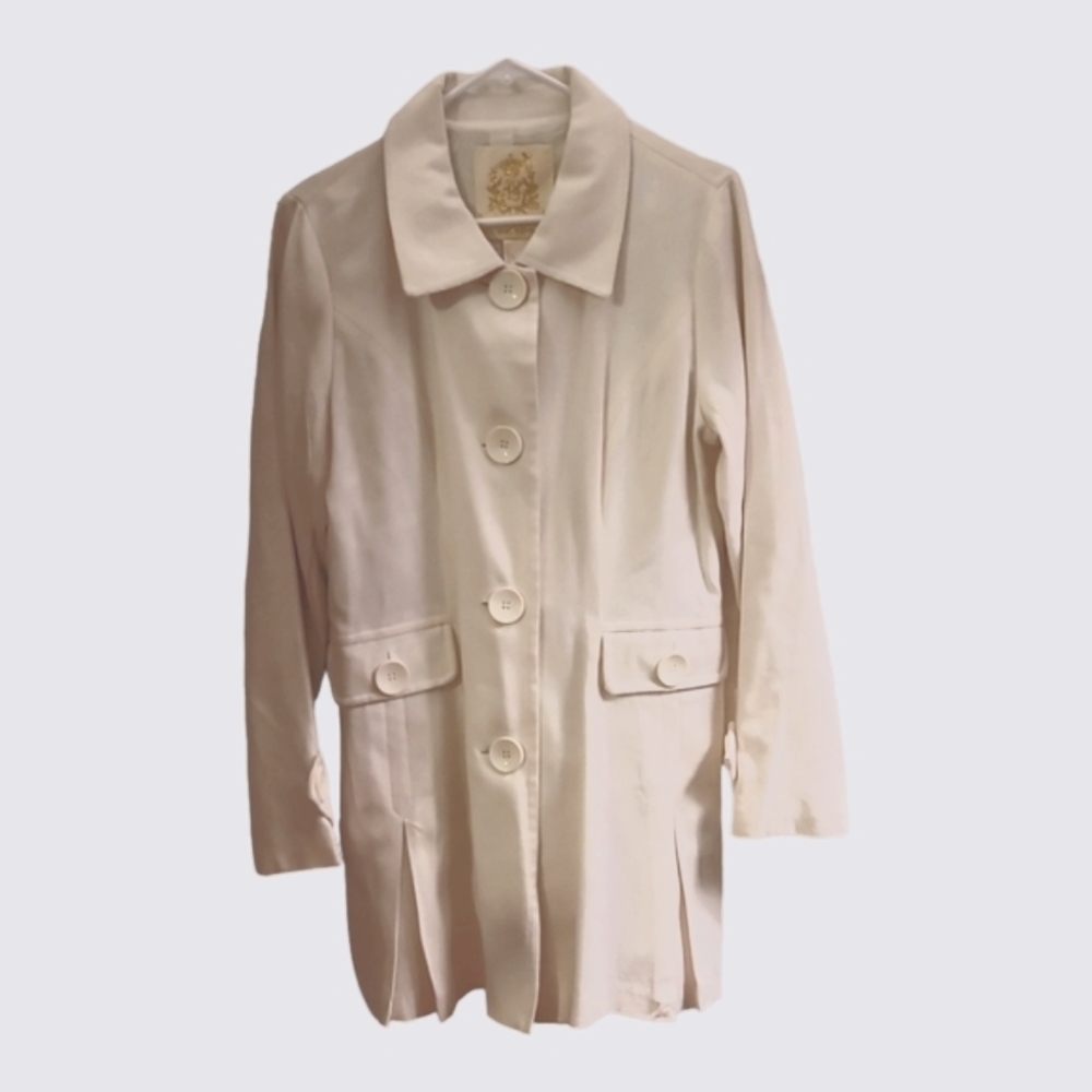 60's look Mod NWOT Winter White Tailored Jacket Looks Great On